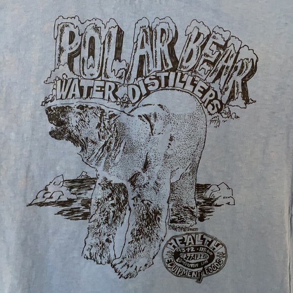 Vintage promo t-shirt for a Company in Edmonton AB. Light blue, size M. #YEG - Picture 4 of 9
